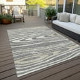 thumbnail image 6 of Addison Rugs Chantille Indoor/Outdoor Transitional Nature Gray Washable Rectangle Rug, 3' x 5', 6 of 6