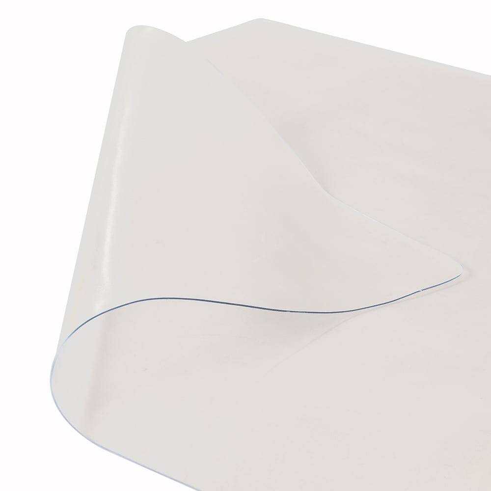 Kepooman 3pcs PVC Foldable Cushion, Transparent Floor Protection Office Chair Cushion, High-quality and Sturdy High-end Chair Cushion, Without Nails, 35"L x 47" W Kepooman 3pcs PVC Foldable Cushion, Transparent Floor Protection Office Chair Cushion, High-quality and Sturdy High-end Chair Cushion, Without Nails, 35"L x 47" W