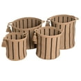 thumbnail image 2 of Colonial Mills Dublin Indoor/Outdoor Basket - Taupe & Black 20"x20"x14", 2 of 3