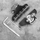thumbnail image 3 of Stainless Steel Rotating Hood Light Bar Bracket Spotlight Mounting Brackets IP68 Waterproof Universal Car Accessories, 3 of 4