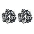 thumbnail image 4 of 2 PCS Lazos Elásticos Pelo Tela Bandas de Goma de Pelo Bandas de Cabello Patrón de para Niñas Y Mujeres Lugares de Caballo blanco Baoblaze Gomas para el pelo para mujer, 4 of 6