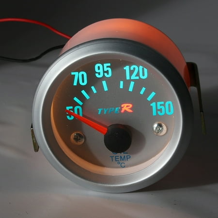 - 2inch 52mm Dial Oil Temperature Gauges Autometer Race Sport Pointer Oil Temperature Performance Meter Gauge