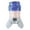 blue pink-L, variant on Dog Jumpsuit Winter Coat Dog Down Puffer Jacket Hoodie Dog Clothes Waterproof Dog Coat With Hood Winter Dog Clothes