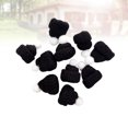 thumbnail image 3 of 10PCS Knitted Small Christmas Hat Santa Claus Christmas Hats Headdress Party Favors DIY Handmade Accessories (Black), 3 of 6