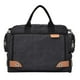thumbnail image 5 of Bolso bandolera de lona Zulema para hombre negro, 5 of 5