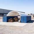 thumbnail image 5 of Chery Industrial 20x40FT PVC Fabric Shipping Container Canopy Shelter,Water Resistant, UV Protected, 5 of 10