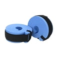 thumbnail image 2 of 2 piezas de flotadores acuáticos para natación, aeróbicos acuáticos, anillo flotante Premium, EVA, Durabilidad, Azul, 2 of 9