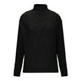 thumbnail image 5 of successthop Knitted Sweaters Women Cable Knit Long Sleeve Tops Crewneck Pullover Outwear Ribbed Cuff Solid Clothes Black, 5 of 8