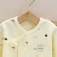 thumbnail image 5 of mgoYE Unisex Baby Clothes 2 Piece Layette Sets Cute Printed Cotton Newborn Clothes Gift Set(Yellow,6-9 Months), 5 of 7