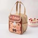 thumbnail image 2 of Cute Lunch Bag for Women Girls Japanese Anime Insulated Cooler Kawaii Lunch Box for Kids Teens Preschool High College School Student (Brown bear), 2 of 4