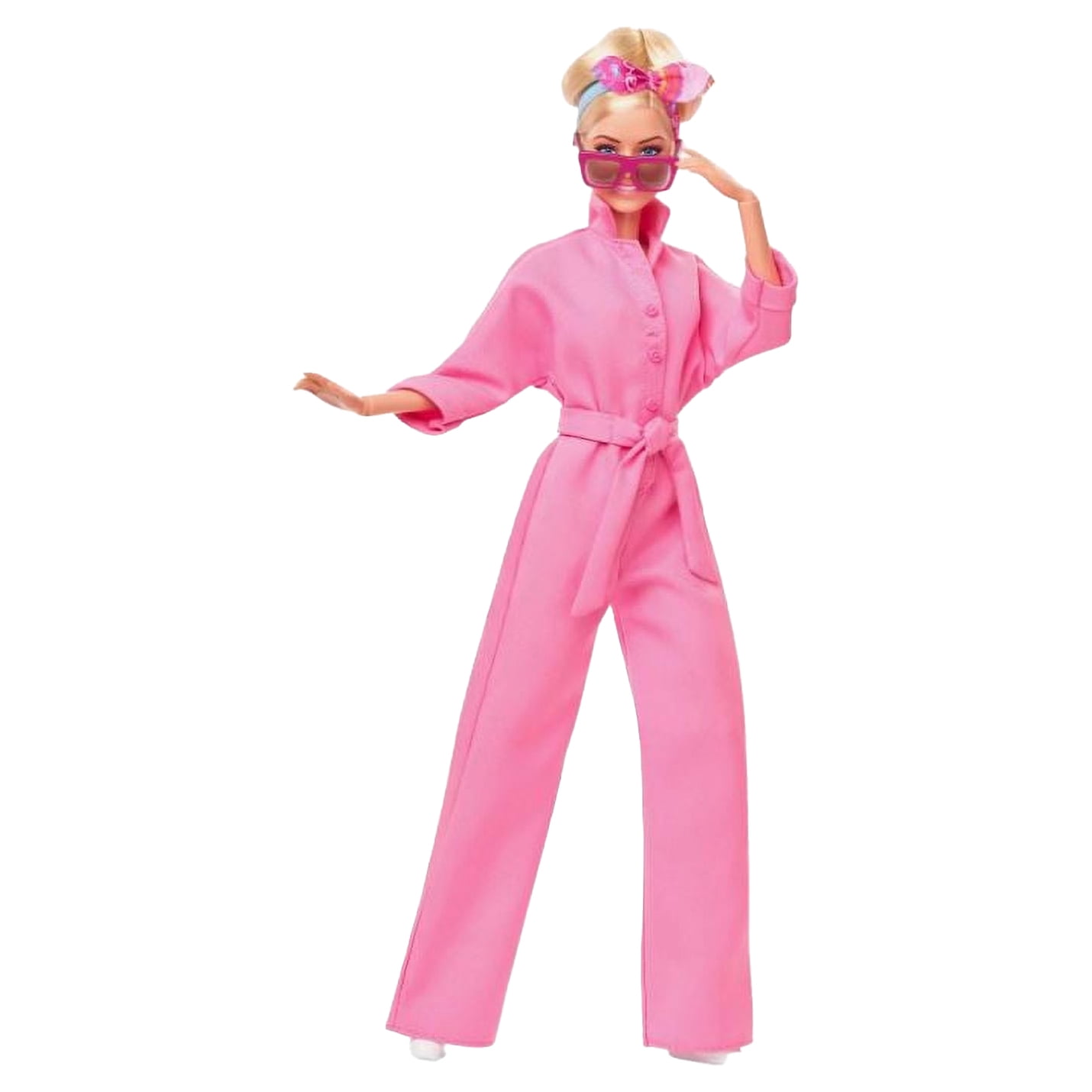Barbie The Movie Collectible Doll Margot Robbie as Barbie in Pink Power Jumpsuit (Exclusive)