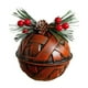 thumbnail image 2 of xihome Juego de 3 adornos colgantes navideños de campanas con textura de hierro vintage para decorar el rbol., 2 of 6