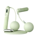thumbnail image 5 of Cuerda inalámbrica para saltar en casa, fitness, deportes, cuerda para saltar, bola de peso, especial para quemar grasa, conteo electrónico inteligente, cuerda para saltar, 5 of 5