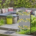 thumbnail image 4 of Garden Flag Double-Side Printed House Flag Yellow Lemon Yard Flag Summer Fruit Lemon Black White Buffalo Plaid Welcome Banner Decor Outdoor Holiday Decorations 12*18in, 4 of 8