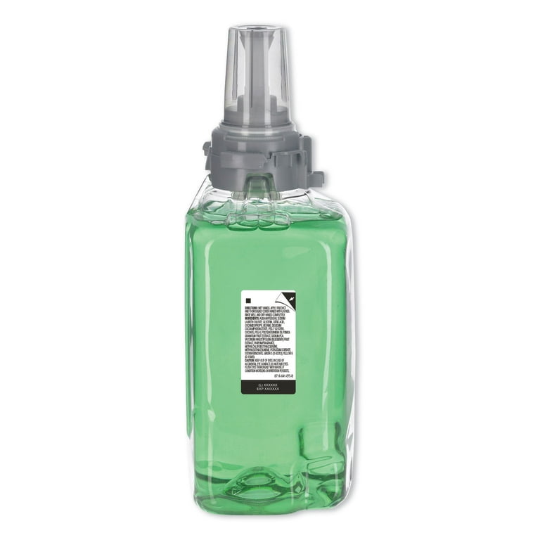 Botanical Foam Handwash Refill, For ADX-12 Dispenser, Botanical Scent, 1,250 mL, 3/Carton Botanical Foam Handwash Refill, For ADX-12 Dispenser, Botanical Scent, 1,250 mL, 3/Carton