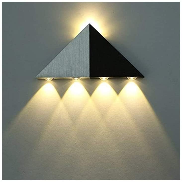 5w Led Wall Light Interior Triangle, Corner Wall Lamps For Living Room