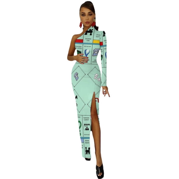 Board Half Dleeve Split Dress Women"s summer dresses clothing women summer