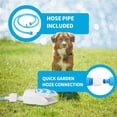 thumbnail image 4 of Bebedero de fuente de jardín para perros al aire libre, hidratación, aspersor activado con pata, juguetes de refrigeración, 4 of 5