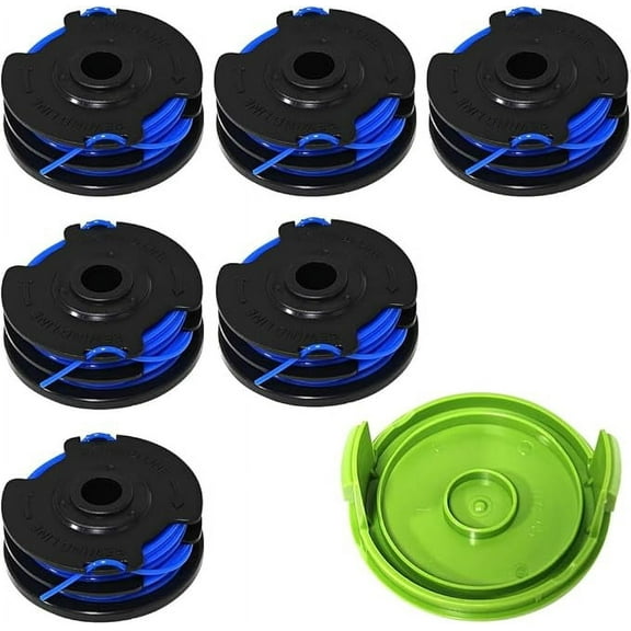 29082 & 29242 Trimmer Replacement Line Spool   Cap Trimmer Spool for Greenworks 21272 5.5 Amp 15" Corded Electric String Trimmer, Spooled for Greenworks 21212 Electric String Trimme
