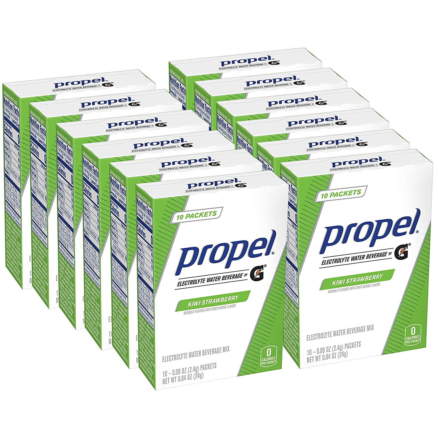 Propel Powder Packets Kiwi Strawberry With Electrolytes, Vitamins and