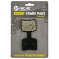 thumbnail image 1 of Niche Rear Brake Pad Set for Polaris Pro RMK 800 Organic Snowmobile 519-KPA2675D, 1 of 6