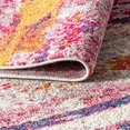 thumbnail image 6 of JONATHAN Y CONTEMPORARY POP 2 x 8 Runner Rug, Modern Abstract Brushstroke - Pink/Cream, CTP102B-28, 6 of 10
