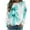 Sky Blue, variant on YUGYXL Womens Floral Sweatshirt Vintage Long Sleeve Crewneck Pullover Fall Tops Trendy Graphic Oversized Casual Clothes Light Blue L