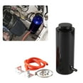 thumbnail image 3 of DYNWAVECA 800ml Universal Car Radiator Coolant Oil Can Overflow Bottle Reservoir with Hose - Black, 3 of 10