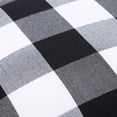 thumbnail image 2 of Haperlare 18"x18" Throw Cushion Cases Buffalo Check Plaid Throw Pillow Covers Square Cotton Cushion Covers for Living Room Bedroom, Black White, 2 Pieces, 2 of 5