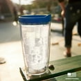 Tervis Clear & Colorful Tabletop Made in USA Double Walled Insulated Tumbler Travel Cup Keeps