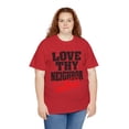thumbnail image 5 of DJH Apparel | Love Thy Neighbor: No Exceptions Christian Unisex Cotton Tee, 5 of 8