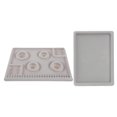 thumbnail image 1 of unbranded 2Ud Tablero Para De Pulseras En Gris Con De Trabajo Para Ensamblar Y Organizar, 1 of 8