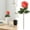 H, variant on 1 Pack Light Pink Artificial Flowers with Stems Silk Roses Fake Flowers Bouquet for Wedding Centerpiece Table Vase Home Kitchen Party DIY Decor, 50cm/19.68Inch (D)