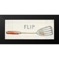 thumbnail image 2 of Nai, Danhui 14x8 Black Modern Framed Museum Art Print Titled - Floursack Kitchen Sign I, 2 of 5