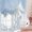 Ice blue, variant on Christmas Ice Blue Tie Up Curtains 45 Inches Long, Kitchen Window Curtains Over Sink, Xmas Snowflake Forest Pine Trees Branch Small Window Curtains Shade Balloon Curtains for Bedroom/Cafe 34"x45"