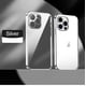 thumbnail image 1 of Funda de silicona suave transparente chapada de lujo para iPhone 14 Plus 13 11 12 Pro Max Mini XR X XS 8 7 Plus funda transparente a prueba de golpes Tan Jianjun unisex, 1 of 2