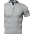 thumbnail image 3 of FashionOutfit Men's Casual Short Sleeve Various Style Polo Top, 3 of 4