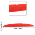 thumbnail image 5 of Unique Bargains 4pcs Car Door Sill Protector Film Cover Anti Scratch Bumper Guard Sticker for Car Truck SUV Red, 5 of 6