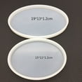 thumbnail image 4 of EIMELI DIY Cloud Square Rectangle Ellipse Heart Round Silicone Epoxy Craft Decor Mold, 4 of 10