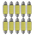 thumbnail image 1 of 10 piezas de festón de 31 mm, 36 mm, 39 mm y 41 mm, bombilla LED superbrillante de alta calidad C5w C10w, luz de matrícula de coche, lámpara de lectura interior de cúpula, 1 of 5