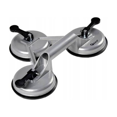 Ventosa , Succionador Para Vidrio, De 3 Chupones, 155Kg