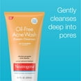thumbnail image 4 of Neutrogena Oil-Free Acne Cream Cleanser, Salicylic Acid Face Wash & Acne Treatment, 6.7 fl oz, 4 of 10