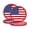 B, variant on 24Pcs 7in Small Patriotic Paper Plates Independence Day Disposable Tableware for Family Gatherings