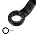 thumbnail image 3 of Unique Bargains 32mm Offset Box End Ring Type Impact Wrench, High Tensile Steel Single Head Wrench Hand Tool, 3 of 5