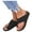 Black, variant on Comfy Platform Flat Sole PU Leather Shoes for Womens Orthopedic Bunion Corrector Sandals Casual Soft Ring Slides Slipper Flip Flops