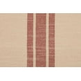 thumbnail image 4 of Piper Classics Market Place Red Grain Sack Stripe Valance Curtain, Cotton, 4 of 5