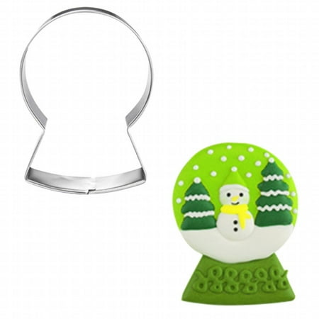 

Lacyie Stainless Steel Baking mold Christmas Elk Snowflake Cookie Tool