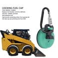 thumbnail image 3 of Locking Fuel Gas Cap, Shockproof Password Lock Precise Fit Leakproof High Toughness 2216732  for Wheel Loader Replacement for 267B 277B 247B 257B, 3 of 7