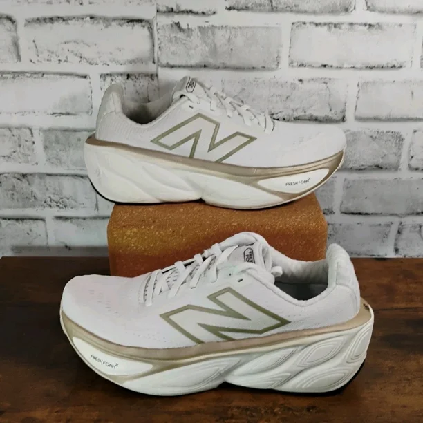 New Balance FF X More V5 WMORLW5 White Running Shoes Sneakers Women's Size 9.5 B