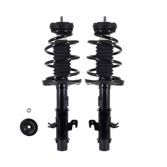 Pair of 2 Front L-R Quick Complete Strut-Coil Spring For 2013-2015 Chevrolet Camaro SS